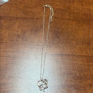 Gold Heart Pendant Necklace